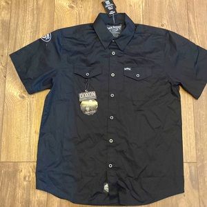Dixxon limited edition Jack Daniels men’s shirt size L